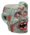 Ebros Walking Dead Impaled Zombie Head Ceramic Coffee Mug With Peeling Flesh And Bloodshot Eyes Beer Stein Beverage Tankard Drinking Cup 12oz Zombie Apocalypse Collection