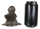 Cast Iron Rustic Antique Finish Enchanted Fairy Garden Paperweight Figurine