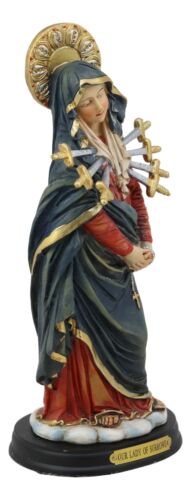 Our Lady Of Seven Sorrows Mater Dolorosa Standing Blessed Virgin Mary Statue