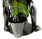 Ebros Camper Fishing Fisherman Catching Fish Hand Made Metal Wine Bottle Holder