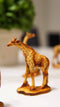 Ebros Set of 12 Miniature 4 Poses Safari Giraffe Figurines 3.5" Height Decor