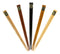 Reusable Bamboo Multi Tone Wooden Grain Colors Set of 5 Chopsticks Pairs In Box