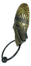 Viking Norse Valhalla Warrior God Chief Golden Helmet Decorative Door Knocker