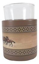 Ebros Western Wild Horses Southwest Navajo Vectors Bathroom Rinse Cup Tumbler Holder