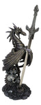 Ebros Litche Blade Ruth Thompson Skeleton Dragon Statue With Letter Opener Knife Decor