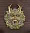 Ebros Greenman Horned God Four Seasons Of The Year Set Winter Spring Summer Fall