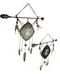 Pack Of 2 Indian Bald Eagle Spirit Arrow Beads Dreamcatcher Feathers Wall Decors