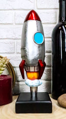 Ebros Space Astronomy Rocket Ship Apollo Novelty Beer Tap Handle Figurine With Base