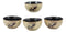 Ebros Pack Of 4 Rustic Emperor Giant Stag Elk Deer Bowl Set 16 Ounces 5"D