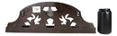 Cowboy Western Rustic Bootcut Scroll Lace Lone Star Wall Hand Towel Holder Roll