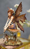Amy Brown Red Haired Enchanted Forest Mushroom Fairy Decorative Figurine 6.25"H