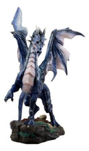 Ebros Large Mythical Fantasy Nebula Midnight Dragon Home Decor Dragon Sculpture