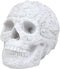 Ebros French Baroque Rococo White Floral Skull Statue Royal European 3D Skulls Decor