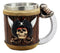 Ebros Pirates of Caribbean Captain Hook Skull W/ Cross Swords Coffee Mug 12oz