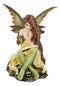 Once Upon A Time Summer Romance Bookworm Fairy In Radiant Yellow Dress Statue
