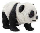 Ebros Realistic Lifelike Adorable China Asian Baby Giant Panda Bear Statue 9" Long with Glass Eyes Hand Painted Eastern Bamboo Mountain Pandas Bears Decor Figurine