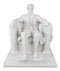 Seated Abraham Lincoln Figurine 8" H Lincoln Memorial Sculpture 16th President
