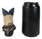 Rustic Western Cowboy Faux Leather Texas State Flag Boot With Spur Pen Holder