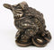 Feng Shui Jin Chan Fortune Money Frog Lucky Toad Figurine Charm Statue Decor