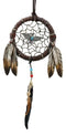 Native Indian Turquoise Raven Ring Dreamcatcher Wall Hanging Decor Dream Catcher