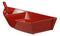 Pack Of 2 Japanese Red Sushi Boat Serving Plate Plastic Lacquer Restaurant Grade