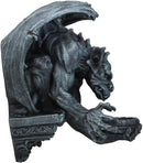 Ebros Whitechapel Manor Gargoyle Candle Holder Wall Sconce Plaque Sculpture 12"H