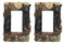 Rustic Western Bear And Cubs Single Gang Rocker Switch Plate Cover Set Of 2