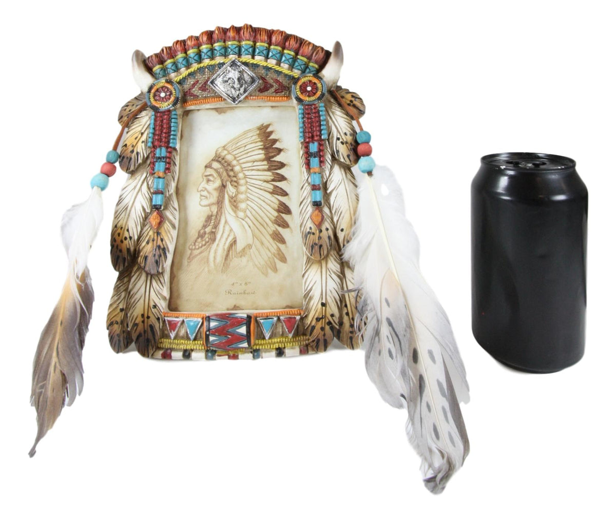 Pack of 2 Southwest Native Indian Wolf Dreamcatcher Wall Or Table Picture Frames