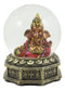 Ebros Hindu God of Success Ganesha Water Globe Collectible 6" Tall Lord Ganesh Statue