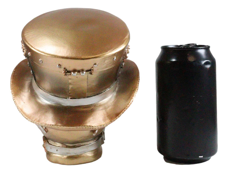 Ebros Bizarre Industrial Victorian Steampunk Plaque Doctor Bust Skull Figurine