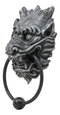 Ebros Far East Oriental Chinese Dragon Door Knocker Resin With Metal Ball