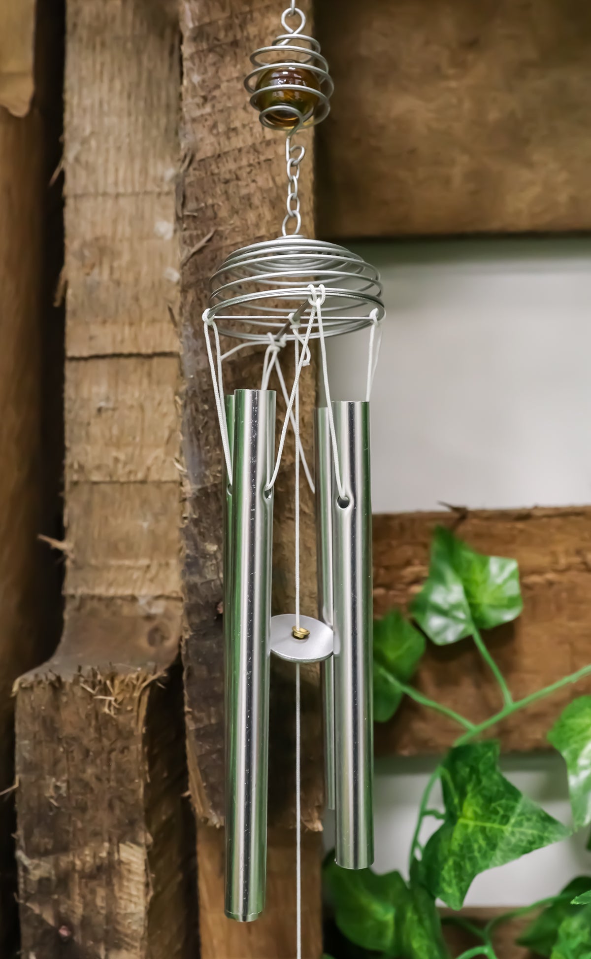 Stained Glass Colorful Flower Of Life Sacred Geometry Metal Wind Chime Suncatcher