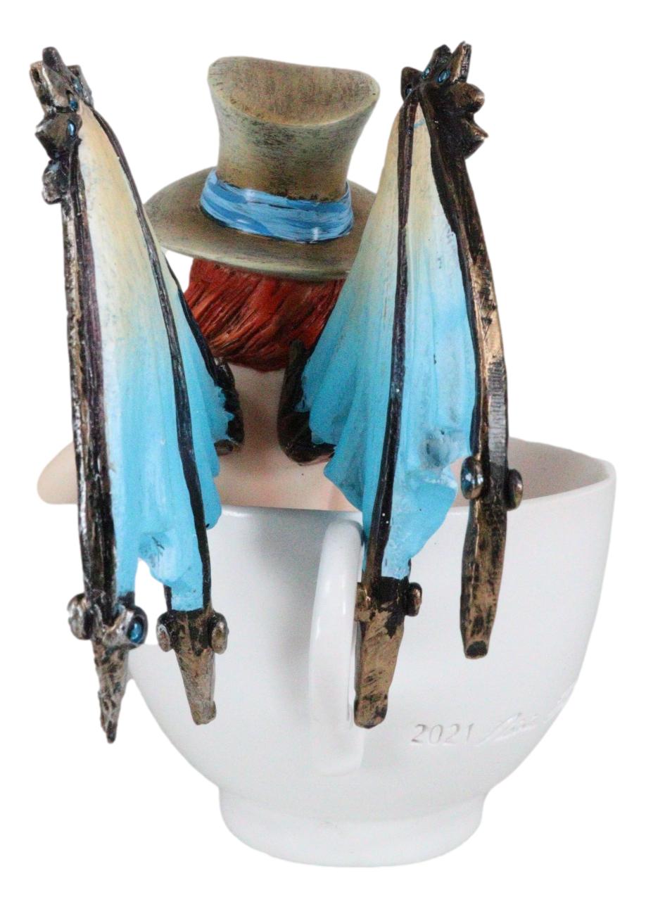 Amy Brown Teacup Steampunk Locksmith Key Bearer Fairy Tea Bath Fae Figurine
