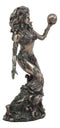 Greek Primordial Deity Gaia Holding Earth Statue Primal Mother Goddess Gaea Art