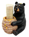 Ebros Gift Honey Black Bear With Bee Hive Decorative Toothpick Holder Figurine With Toothpicks