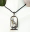 Ebros Egyptian God of The Dead Anubis Jackal Dog Cartouche Pendant Necklace