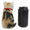 Japanese Luck And Fortune Charm Beckoning White Calico Cat Maneki Neko Figurine