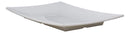 Ebros 11.5" White Large Modern Serving Plate Entrees Serveware Platter SET OF 2 - Ebros Gift