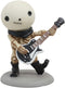 Bone Rockers Lucky Drummer Electric Bassist and Guitarist Skeleton Figurine Set