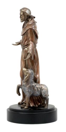 Ebros Holy Catholic Saint Francis Of Assisi Figurine 7.5"H Devoted Monk Patron Of Animals & Environment - Ebros Gift