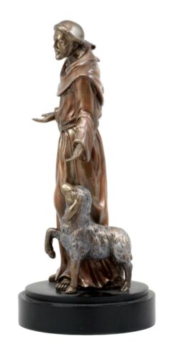 Ebros Holy Catholic Saint Francis Of Assisi Figurine 7.5"H Devoted Monk Patron Of Animals & Environment