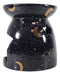 Wicca Purple Constellation Stars And Moon Purple Essential Oil Burner Wax Warmer