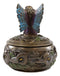 Ebros Calla Pond Lily Beautiful Fairy Fae Round Jewelry Box Wishing Well Hope Afar