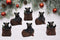 Set of 6 Black Bears in Canoe Boat and Fishing Basket Christmas Tree Ornaments
