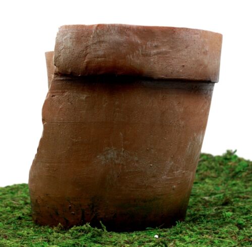Ebros Fairy Garden Personal Broken Flower Planter Pot Fairy Home Figurine 6.25"H - Ebros Gift