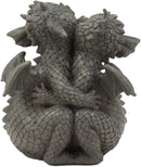 Ebros Romantic Valentines Baby Garden Dragons Cuddling Tight Statue 5.25" Tall