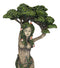 Greenman Tree Woman Gaia Dryad Ent Native Earth Goddess With Canopy Figurine
