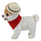 Straw Hat Boo The World's Cutest Pomeranian Dog Statue Pet Pal Dogs Collectible