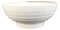 Pack Of 6 Contemporary Ridged 7.5"D Matte White Melamine Salad Pasta Soup Bowls