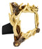 Rustic Intertwined Stag Deer Antlers Picture Frame With Easel Back 4"X6" Photo